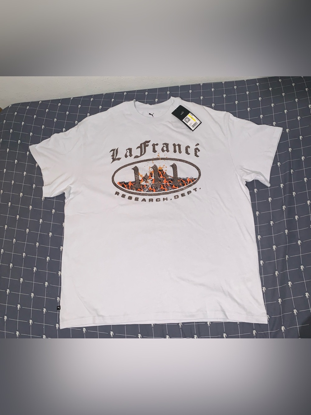 Puma x LaMelo Ball LaFrancé HEEM Tee 632477-01 Size: Medium